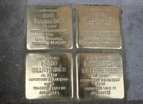 Stolpersteine Jollystrae 41 #1