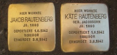 Stolpersteine Ludwig-Wucherer-Straße 45