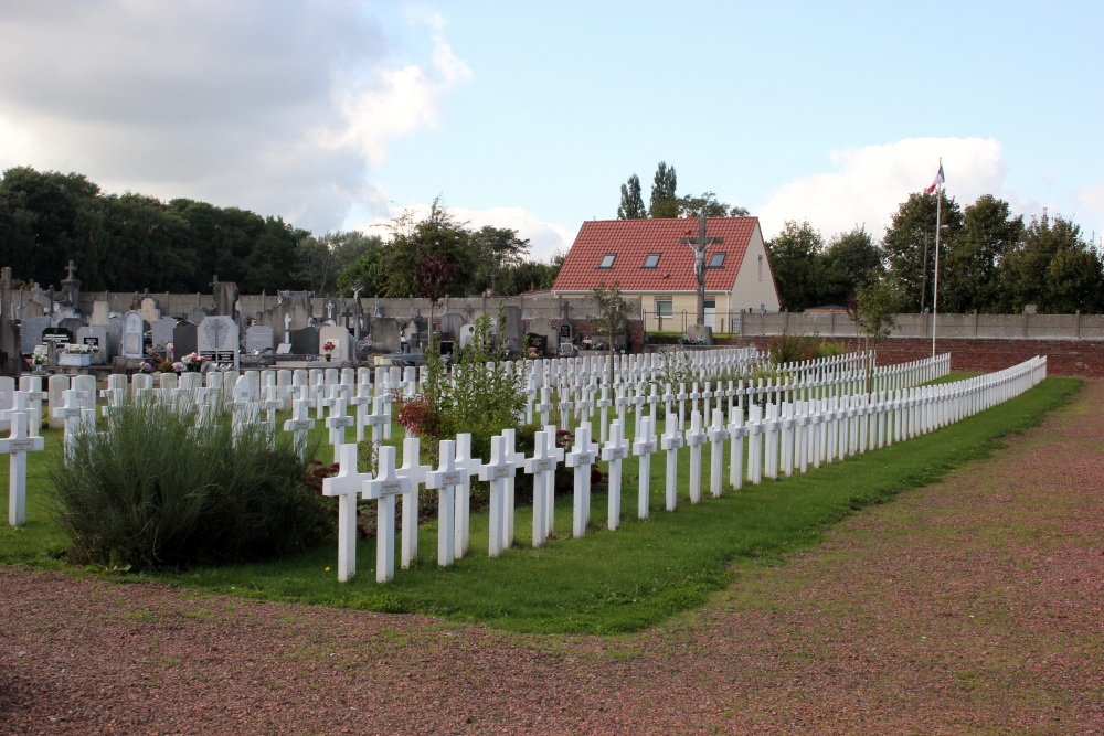 War Cemetery Bully-les-Mines French Extension