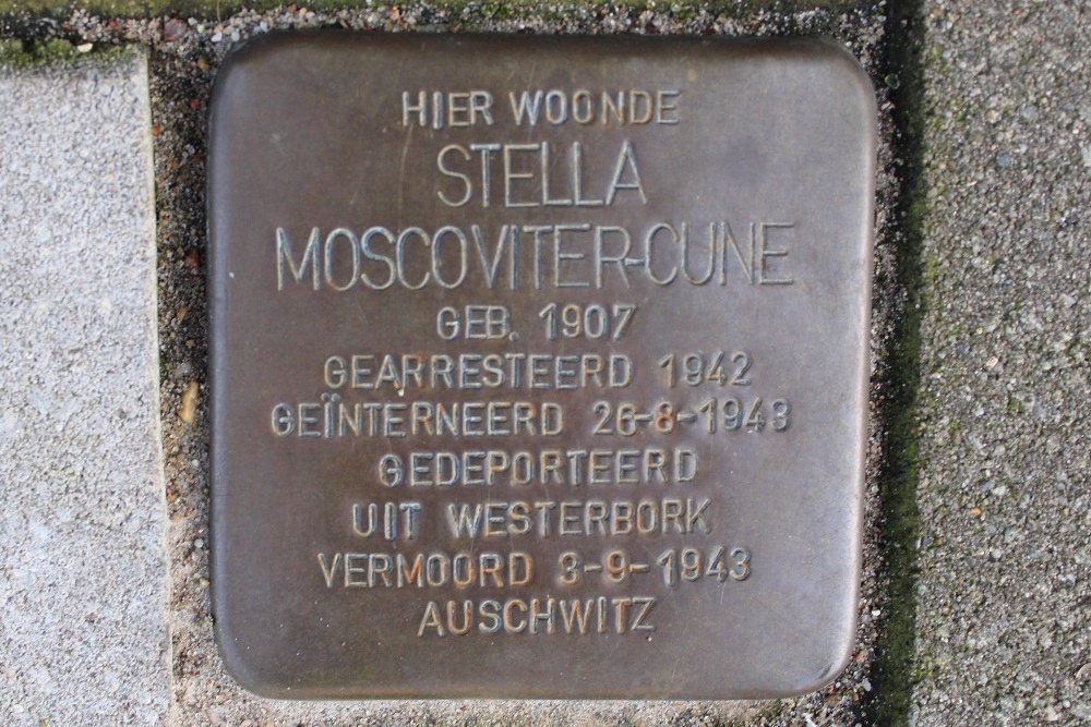 Stolperstein Slingerbeekstraat 15 #1