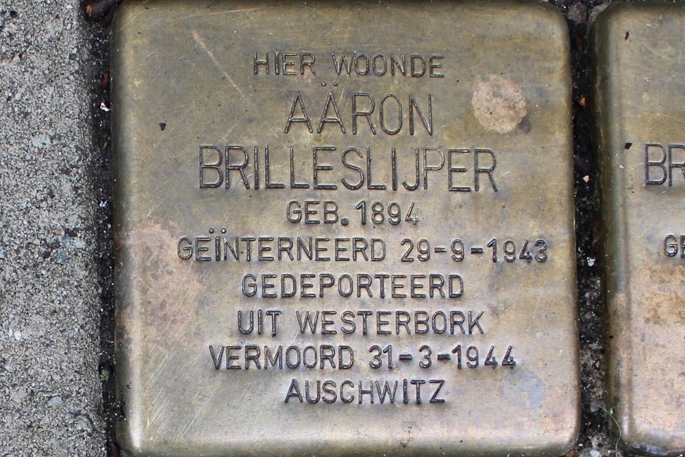 Stolpersteine Frans van Mierisstraat 52 #2