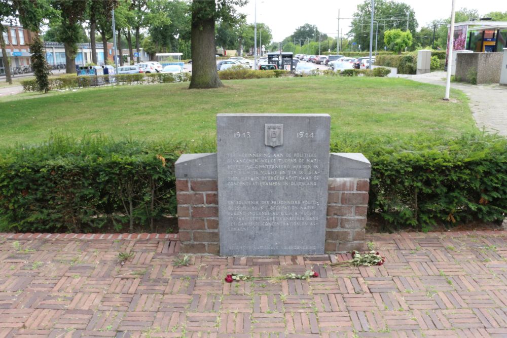 Monument Gedeporteerde Politieke Gevangenen NS-station Vught #3