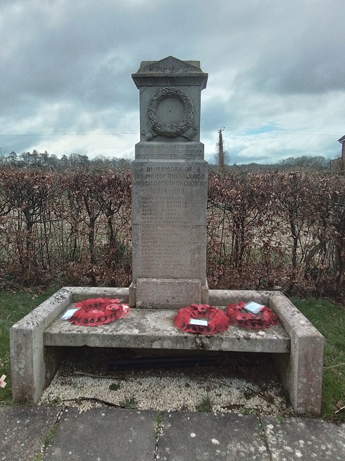 Oorlogsmonument Wivelsfield Green #2