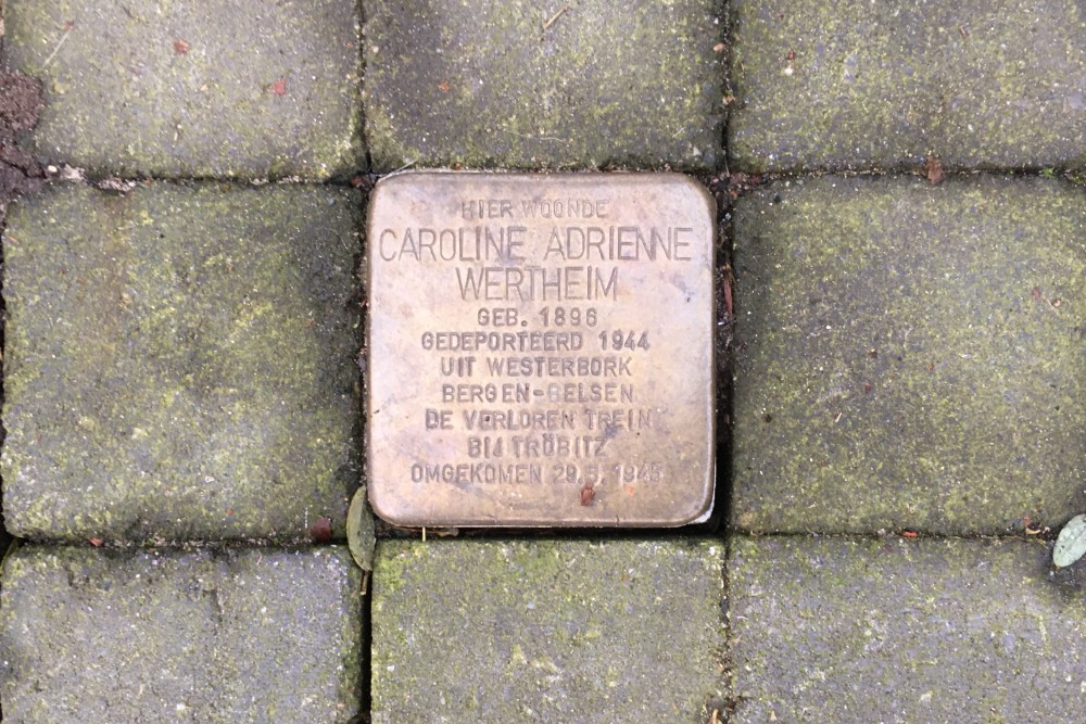 Stolperstein Zonnelaan 4