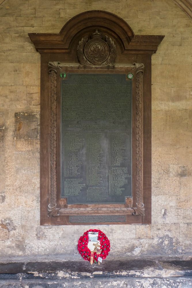 War Memorial Norwich Cathedral - Royal Engineers #3