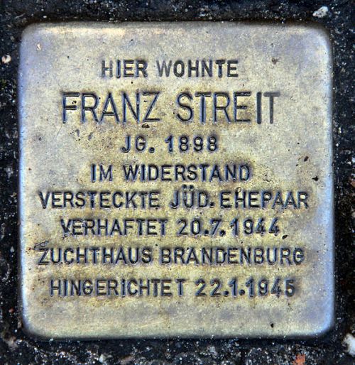 Stolperstein Taunusstrae 4