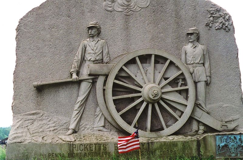 Monument 1st Pennsylvania Artillery - 