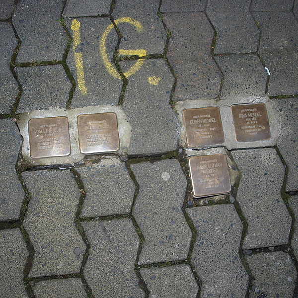 Stumbling Stones Wilhelmstrae 26 #1