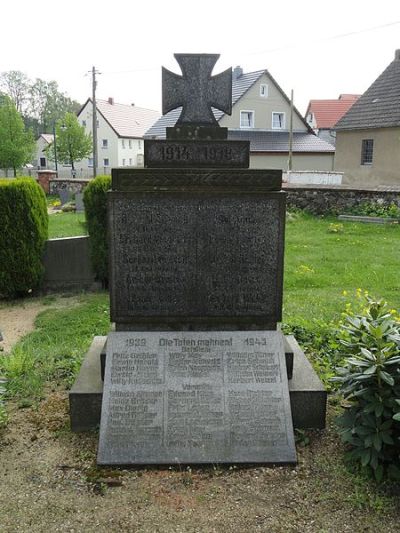 War Memorial Tauchritz