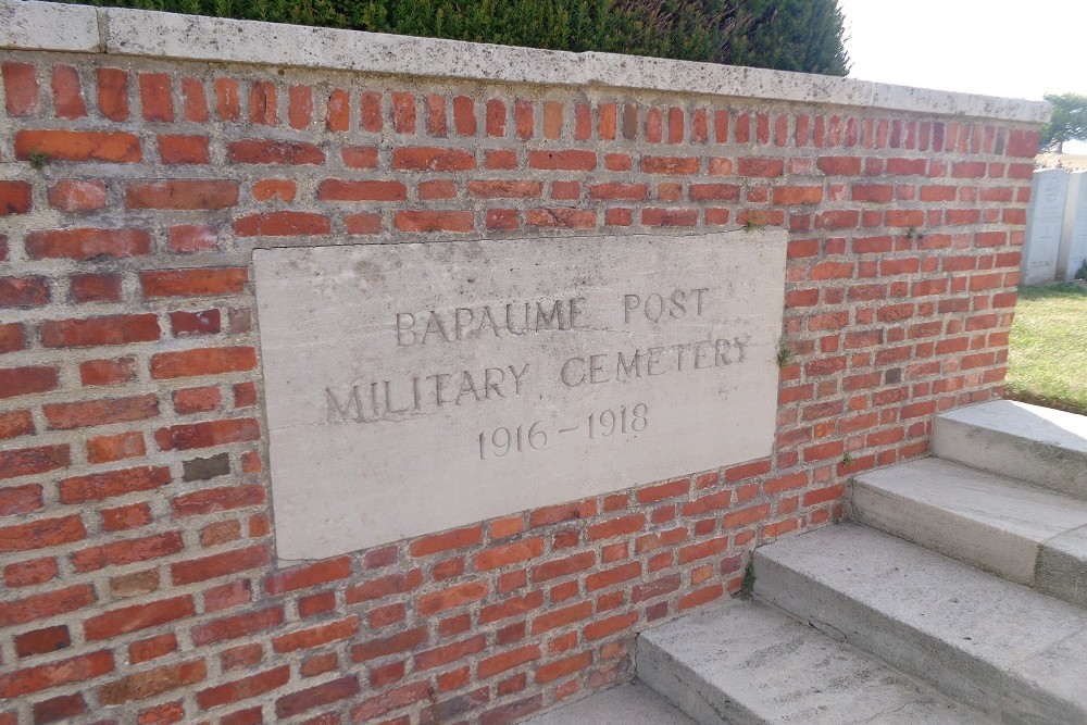 Commonwealth War Cemetery Bapaume Post #3