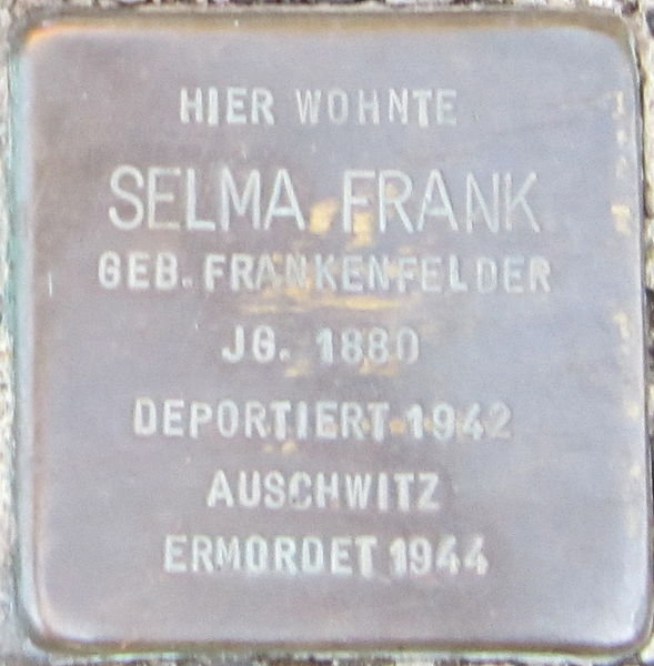 Stolpersteine Goethestrae 11 #1