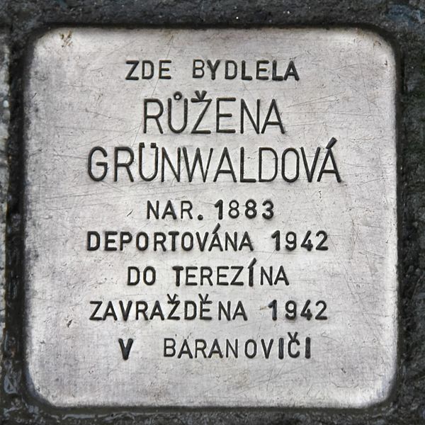 Stolperstein Doln nměst 53/35