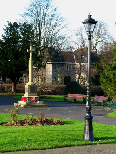 Oorlogsmonument Sutton in Craven