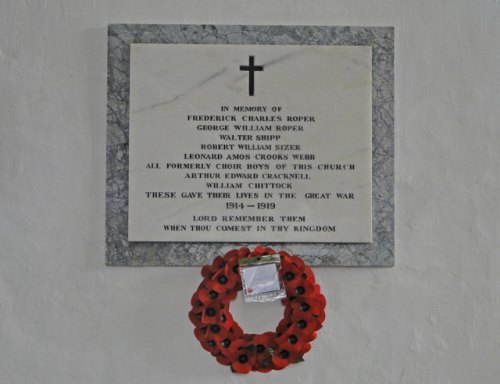 War Memorial St. Peter Church Henley