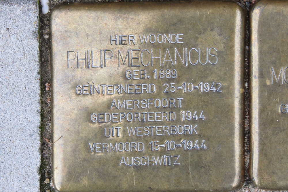 Stolpersteine Botticellistraat 4 #2