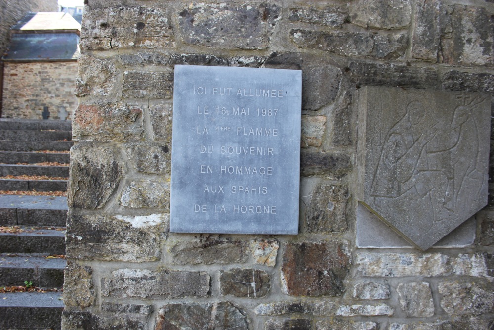 Commemorative Plate Spahi Regiments Saint-Hubert