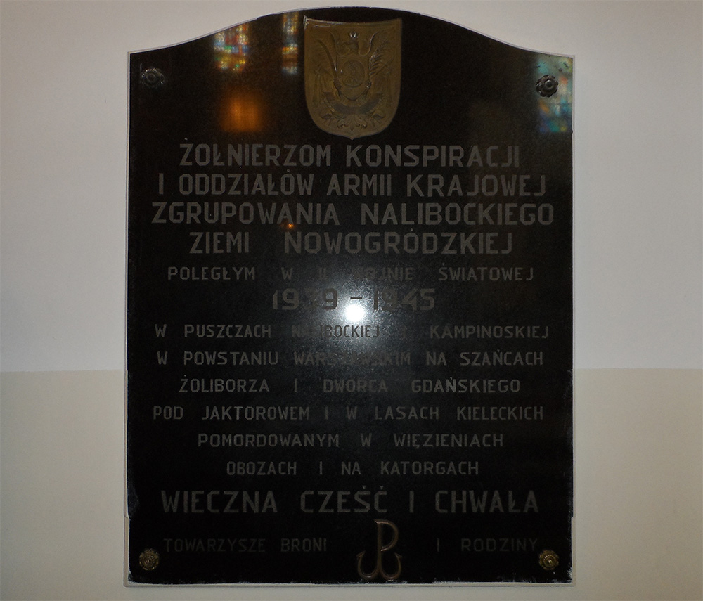 Gedenktekens St. Stanisław Kostka Kerk Warschau #3