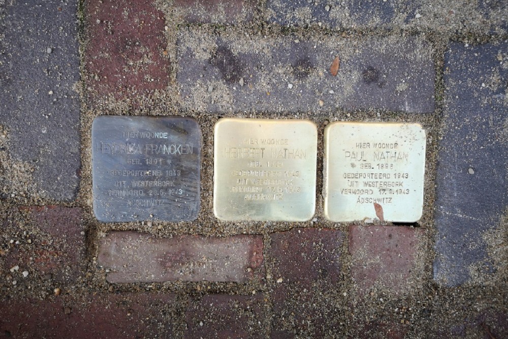 Stolpersteine Godsweerdersingel 13