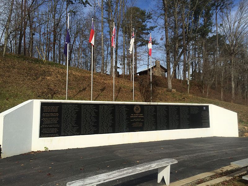 Geconfedereerden-Monument Calhoun County