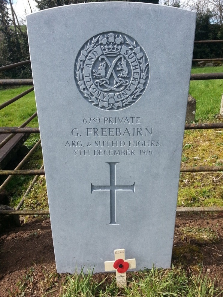 Oorlogsgraf van het Gemenebest Mullaghglass Old Graveyard