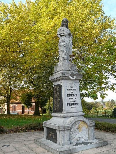 Oorlogsmonument pehy