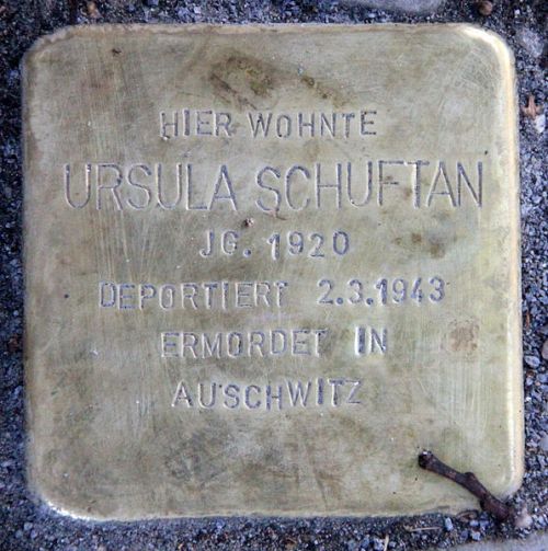 Stumbling Stones Weimarer Straße 28 #2