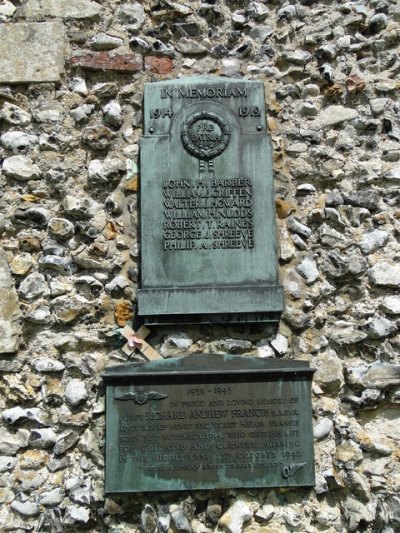 Oorlogsmonument Helhoughton