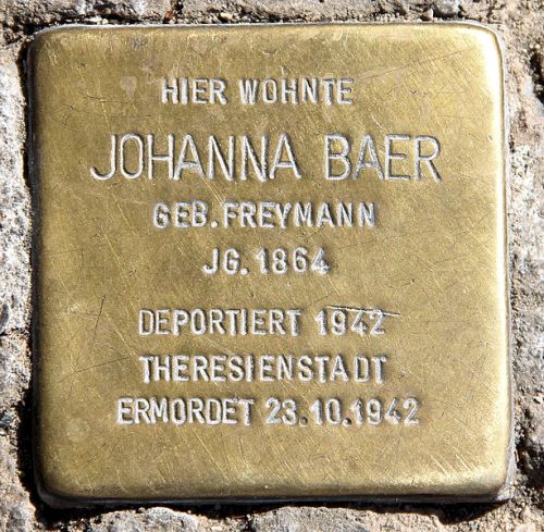 Stolperstein Dudenstrae 32a