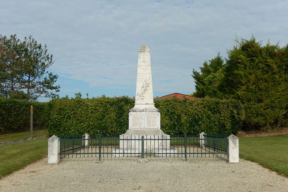 Oorlogsmonument Saint-Pierre-de-Juillers