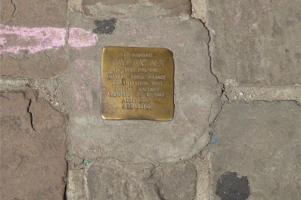 Stolperstein Huidevettersstraat 187