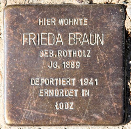 Stolperstein Rosenheimer Strae 13 #1