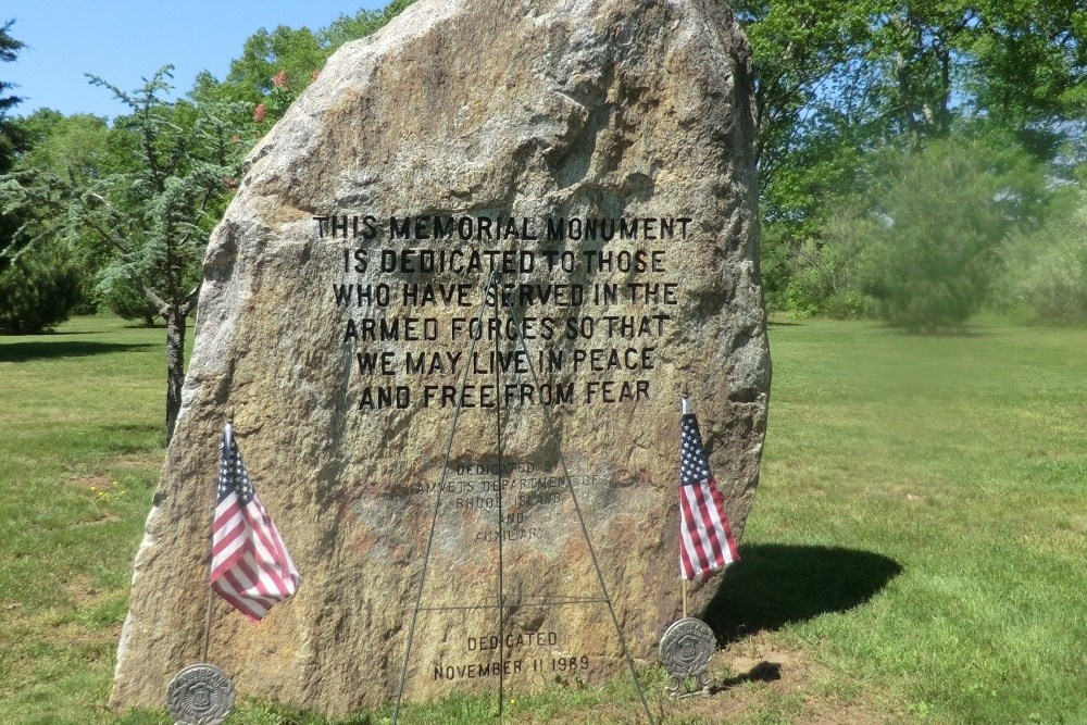 Monumenten op Veterans Memorial Begraafplaats #3