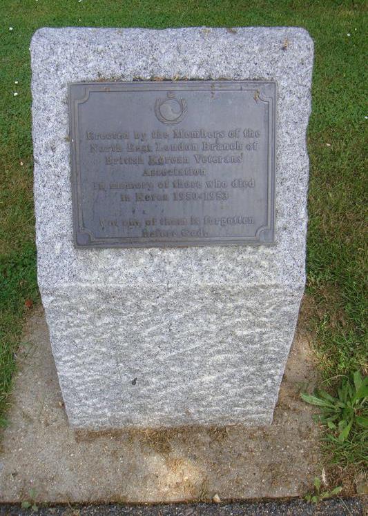 Korean War Memorial Romford #1