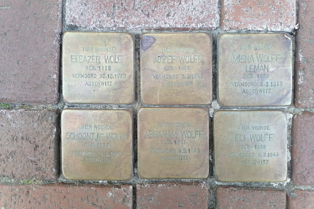 Stolpersteine Woldstraat 41 #1