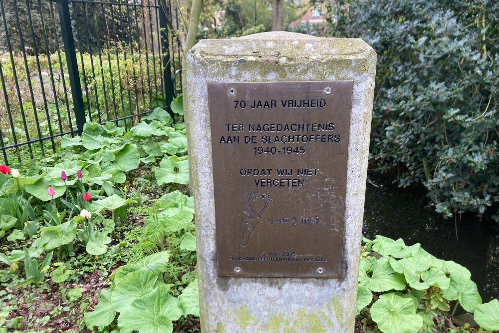 Memorial Pole 70 Years Freedom Abcoude