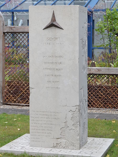 Monument Internationale Brigades Limerick #1