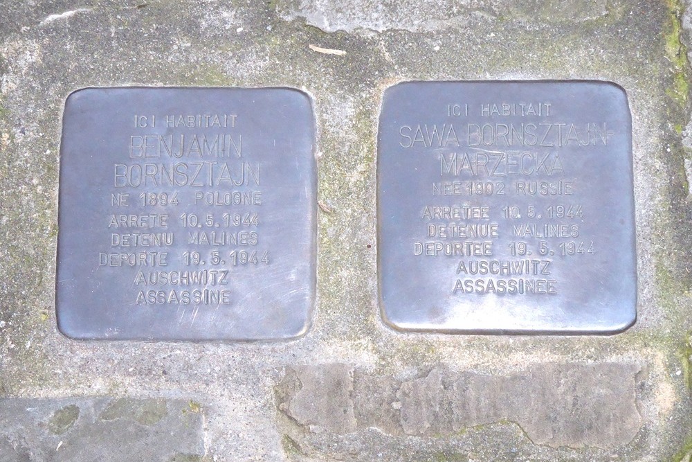 Stolpersteine Villersstraat 29 #1