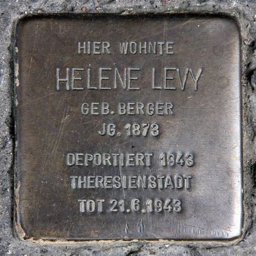 Stolperstein Hagenstraße 12