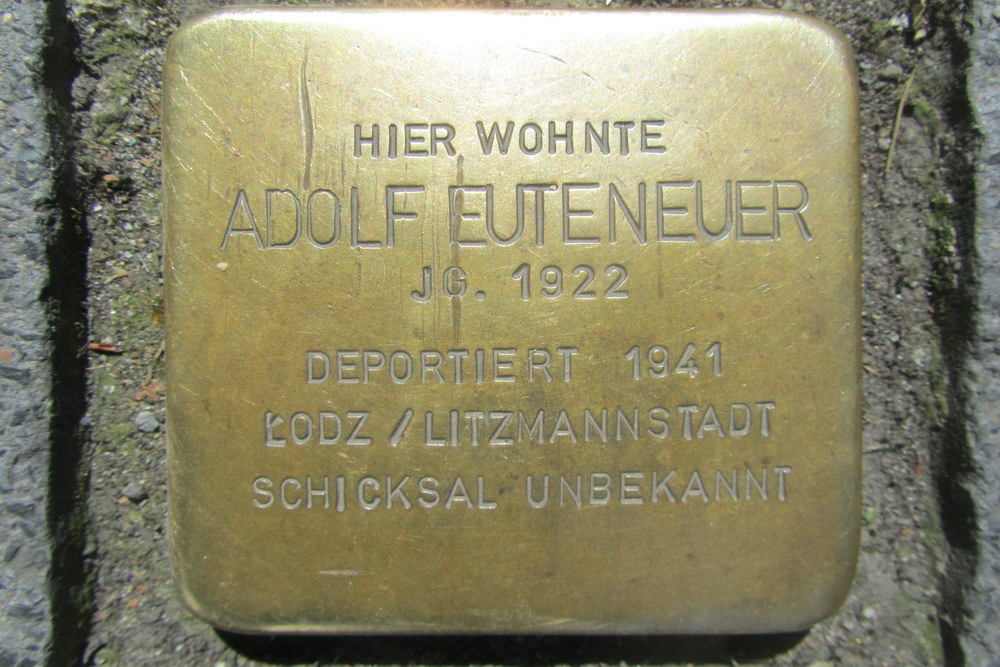 Stolpersteine Eigelstein 28 #2