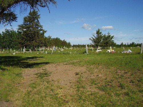 Commonwealth War Grave Big River Reserve Anglican Cemetery