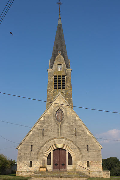 Heropgebouwde Kerk Craonne #1