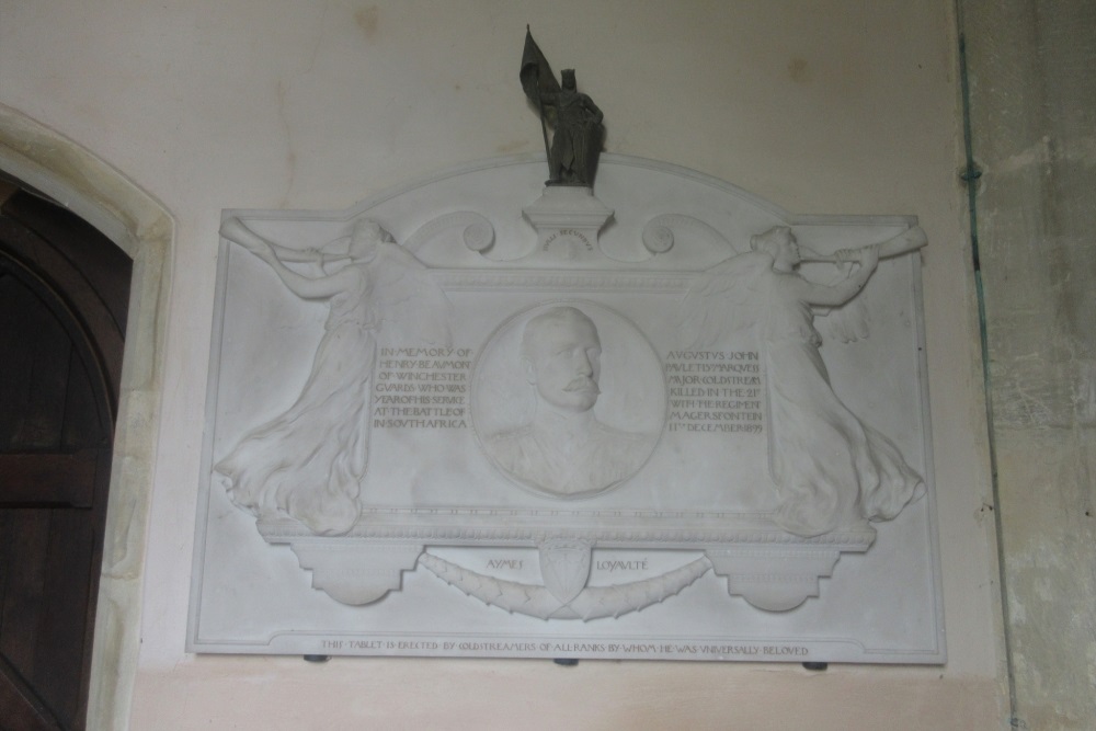 Oorlogsmonument St Mary Church Amport #2