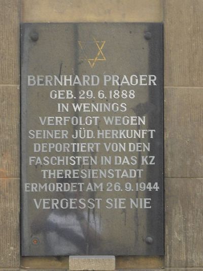 Gedenkteken Bernhard Prager #1