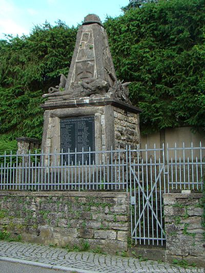 Oorlogsmonument Gochsheim #1