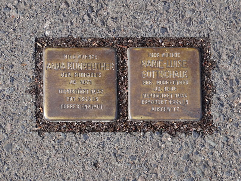 Stolpersteine Friedrichstrae 14 #1