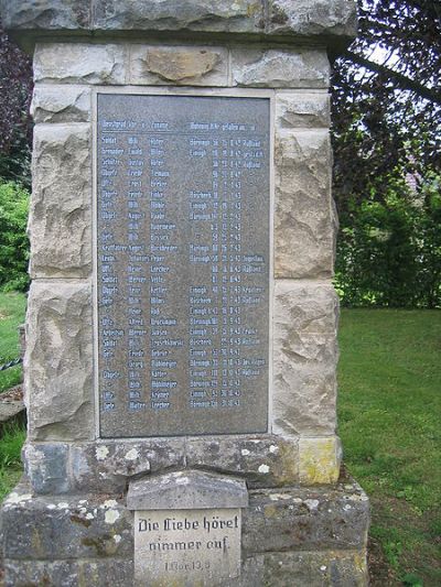 War Memorial Börninghausen #3