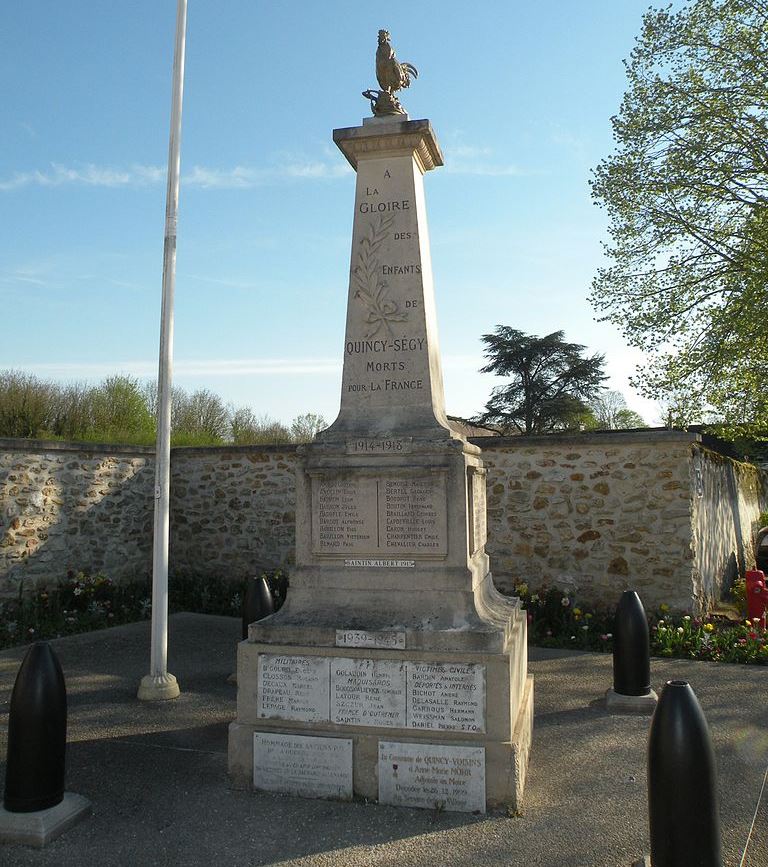 Oorlogsmonument Quincy-Voisins