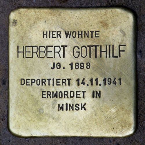 Stolperstein Fuldastrae 42 #1