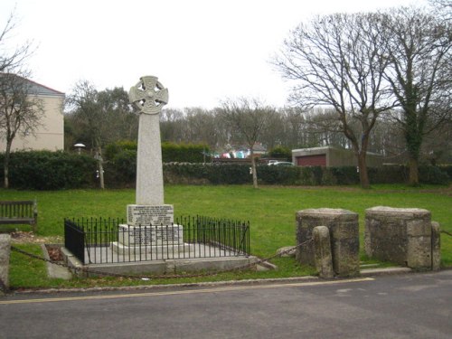 War Memorial Praze-an-Beeble and Crowan