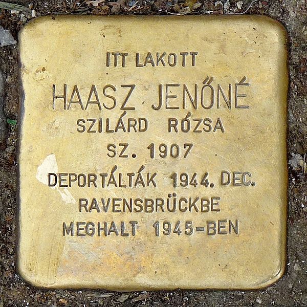 Stolpersteine Rákóczi út 56 #2